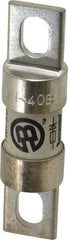 Cooper Bussmann - 500 VAC/VDC, 40 Amp, Fast-Acting Semiconductor/High Speed Fuse - Bolt-on Mount, 3-3/16" OAL, 200 (RMS Symmetrical), 50 at DC kA Rating, 13/16" Diam - Exact Tool & Supply