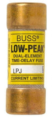 Cooper Bussmann - 300 VDC, 600 VAC, 1.25 Amp, Time Delay General Purpose Fuse - Fuse Holder Mount, 2-1/4" OAL, 100 at DC, 300 at AC (RMS) kA Rating, 13/16" Diam - Exact Tool & Supply