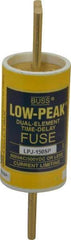 Cooper Bussmann - 300 VDC, 600 VAC, 150 Amp, Time Delay General Purpose Fuse - Bolt-on Mount, 5-3/4" OAL, 100 at DC, 300 at AC (RMS) kA Rating, 1-5/8" Diam - Exact Tool & Supply
