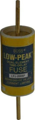 Cooper Bussmann - 300 VDC, 600 VAC, 200 Amp, Time Delay General Purpose Fuse - Bolt-on Mount, 5-3/4" OAL, 100 at DC, 300 at AC (RMS) kA Rating, 1-5/8" Diam - Exact Tool & Supply
