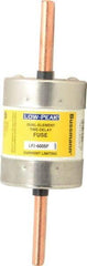 Cooper Bussmann - 300 VDC, 600 VAC, 600 Amp, Time Delay General Purpose Fuse - Bolt-on Mount, 203.2mm OAL, 100 at DC, 300 at AC (RMS) kA Rating, 2-1/2" Diam - Exact Tool & Supply