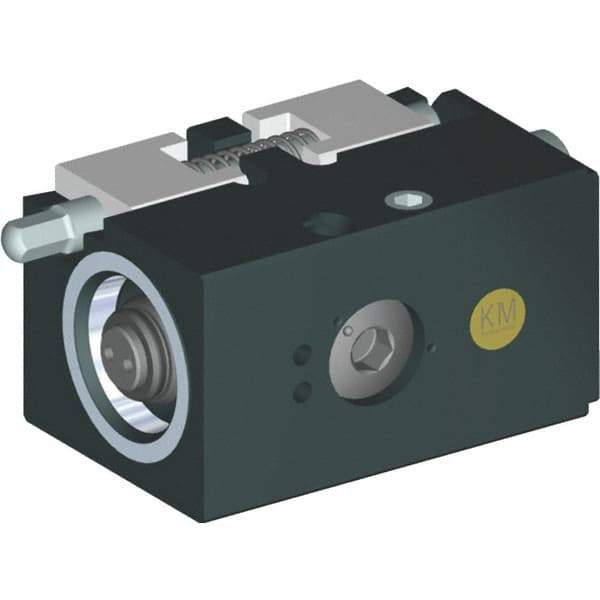 Kennametal - Right Hand Cut, KM40 Modular Connection, Square Shank Lathe Modular Clamping Unit - 2.244" Square Shank Length, 2" Square Shank Width, 4.425" OAL, Through Coolant, Series CL2S Square Shank - Exact Tool & Supply