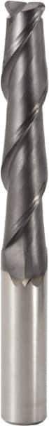 Seco - 6mm, 2 Flute, Single End, Solid Carbide, 0.1mm Corner Radius End Mill - 80mm OAL, 40° Helix, Right Hand Flute, 30mm LOC, Right Hand Cut - Exact Tool & Supply