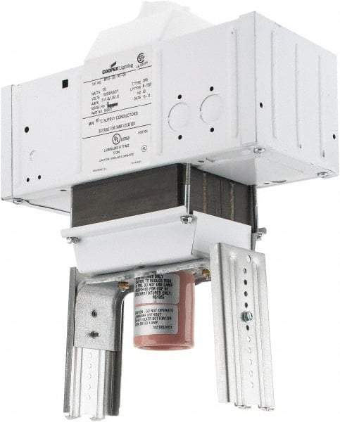 Cooper Lighting - 250 Watt, High Bay Ballast Housing for Metal Halide Lamp - Includes Protected Socket, 120-277 Volts - Exact Tool & Supply
