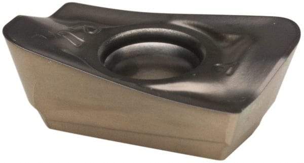 Walter - ADMT160640 F56 Grade WKP35S Carbide Milling Insert - TiCN/Al2O3 Finish, 0.2421" Thick, 4mm Corner Radius - Exact Tool & Supply