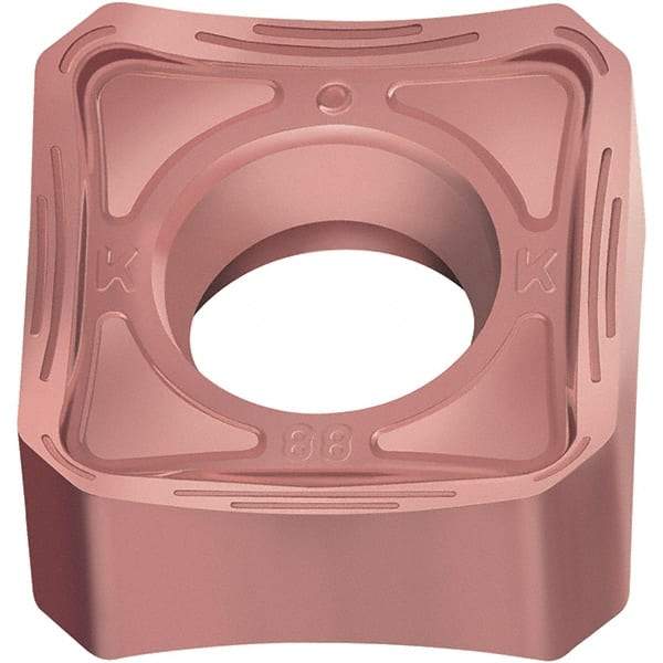 Walter - SNHX1205 K88 Grade WXN15 Carbide Milling Insert - TiCN Plus Finish, 0.252" Thick, 1/2" Inscribed Circle - Exact Tool & Supply