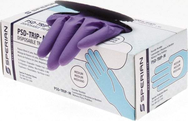 Honeywell - 8 mil Thick, Nitrile Chemical Resistant Gloves - Exact Tool & Supply
