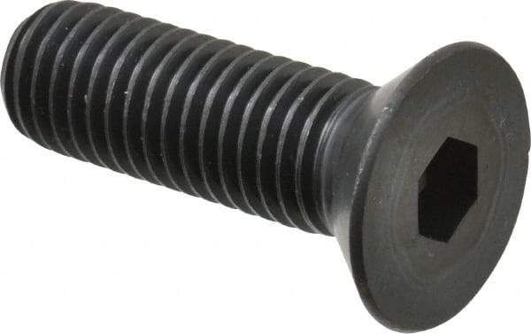 Holo-Krome - 5/8-11 UNC Hex Socket Drive, 82° Flat Screw - Alloy Steel, Black Oxide Finish, Fully Threaded, 2" OAL - Exact Tool & Supply