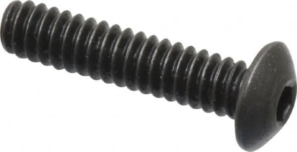 Holo-Krome - #6-32 UNC Hex Socket Button Cap Screw - Exact Tool & Supply
