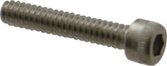Holo-Krome - #6-32 UNC Hex Socket Drive, Socket Cap Screw - Grade 18-8 Stainless Steel, Uncoated, Fully Threaded, 3/4" Length Under Head - Exact Tool & Supply