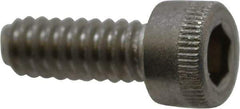 Holo-Krome - #10-24 UNC Hex Socket Drive, Socket Cap Screw - Grade 18-8 Stainless Steel, Uncoated, Fully Threaded, 1/2" Length Under Head - Exact Tool & Supply