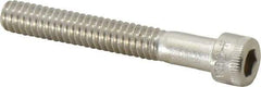 Holo-Krome - 1/4-20 UNC Hex Socket Drive, Socket Cap Screw - Grade 18-8 Stainless Steel, Uncoated, Partially Threaded, 1-3/4" Length Under Head - Exact Tool & Supply