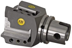 Kennametal - Right Hand Cut, KM40 Modular Connection, Adapter/Mount Lathe Modular Clamping Unit - Series STAR Turning Adapter - Exact Tool & Supply