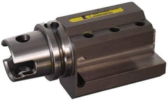 Kennametal - Left Hand Cut, KM63XMZ Modular Connection, Adapter/Mount Lathe Modular Clamping Unit - Series STAL Straight Side Mount - Exact Tool & Supply