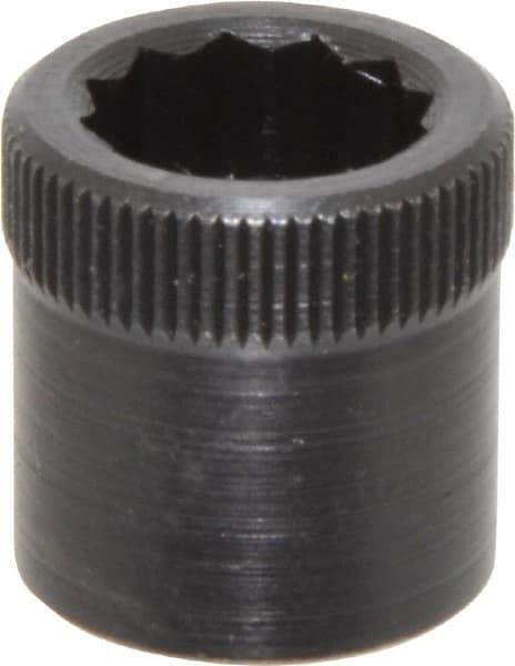 Holo-Krome - 3/8-16" Thread Uncoated Steel Allen Nut - 3/8" Diam, 3/8" Hex Key - Exact Tool & Supply
