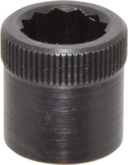 Holo-Krome - 3/8-16" Thread Uncoated Steel Allen Nut - 3/8" Diam, 3/8" Hex Key - Exact Tool & Supply