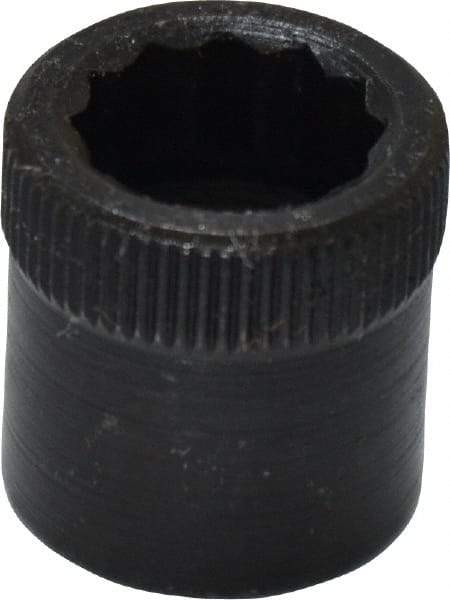Holo-Krome - 3/8-24" Thread Uncoated Steel Allen Nut - 3/8" Diam, 3/8" Hex Key - Exact Tool & Supply