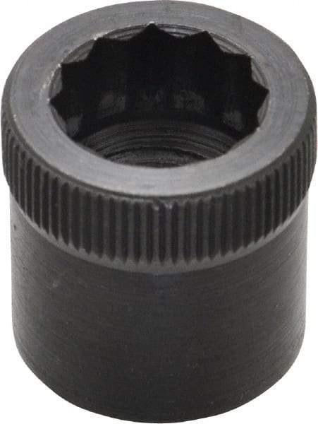 Holo-Krome - 1/2-13" Thread Uncoated Steel Allen Nut - 1/2" Diam, 1/2" Hex Key - Exact Tool & Supply