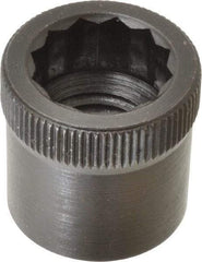 Holo-Krome - 1-8" Thread Uncoated Steel Allen Nut - 1" Diam, 1" Hex Key - Exact Tool & Supply
