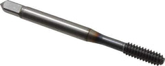 OSG - #10-24 UNC H5 Thread Limit Bottoming Thread Forming Tap - Powdered Metal High Speed Steel, TiCN Finish, 2-3/8" OAL, 7/8" Thread Length, Right Hand Thread, Series EXOTAP NRT - Exact Tool & Supply