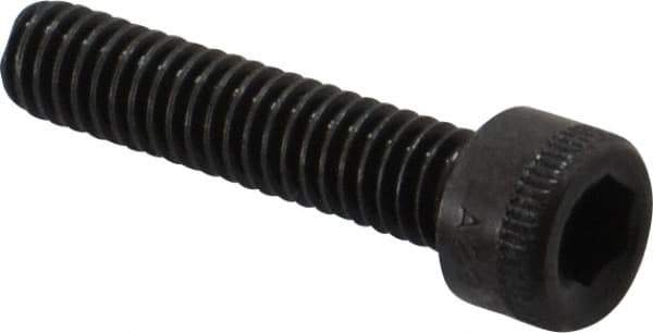 Holo-Krome - #6-40 UNF Hex Socket Drive, Socket Cap Screw - Alloy Steel, Black Oxide Finish, Fully Threaded, 5/8" Length Under Head - Exact Tool & Supply