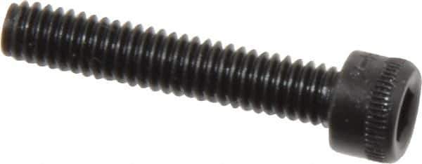 Holo-Krome - #6-40 UNF Hex Socket Drive, Socket Cap Screw - Alloy Steel, Black Oxide Finish, Fully Threaded, 3/4" Length Under Head - Exact Tool & Supply