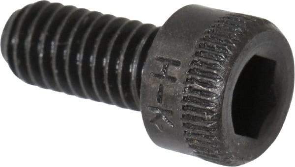 Holo-Krome - #8-36 UNF Hex Socket Drive, Socket Cap Screw - Alloy Steel, Black Oxide Finish, Fully Threaded, 3/8" Length Under Head - Exact Tool & Supply