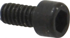 Holo-Krome - #2-56 UNC Hex Socket Drive, Socket Cap Screw - Alloy Steel, Black Oxide Finish, Fully Threaded, 3/16" Length Under Head - Exact Tool & Supply