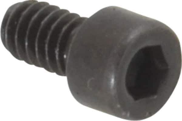 Holo-Krome - #3-48 UNC Hex Socket Drive, Socket Cap Screw - Alloy Steel, Black Oxide Finish, Fully Threaded, 3/16" Length Under Head - Exact Tool & Supply