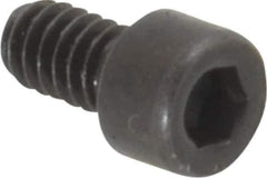 Holo-Krome - #3-48 UNC Hex Socket Drive, Socket Cap Screw - Alloy Steel, Black Oxide Finish, Fully Threaded, 3/16" Length Under Head - Exact Tool & Supply