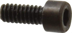 Holo-Krome - #3-48 UNC Hex Socket Drive, Socket Cap Screw - Alloy Steel, Black Oxide Finish, Fully Threaded, 1/4" Length Under Head - Exact Tool & Supply
