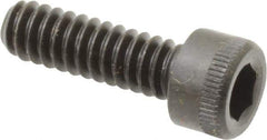 Holo-Krome - #3-48 UNC Hex Socket Drive, Socket Cap Screw - Alloy Steel, Black Oxide Finish, Fully Threaded, 3/8" Length Under Head - Exact Tool & Supply