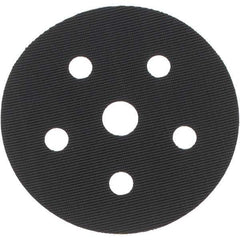 Dynabrade - 5" Diam, Round, Hook & Loop Face, Conversion Backing Pad - Random Orbital Sander Compatible, Adhesive/PSA Back, Vacuum Pad - Exact Tool & Supply