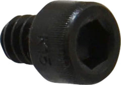 Holo-Krome - #10-24 UNC Hex Socket Drive, Socket Cap Screw - Alloy Steel, Black Oxide Finish, Fully Threaded, 1/4" Length Under Head - Exact Tool & Supply