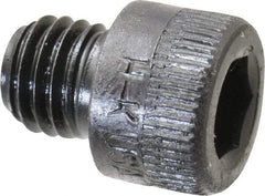 Holo-Krome - 1/4-28 UNF Hex Socket Drive, Socket Cap Screw - Alloy Steel, Black Oxide Finish, Fully Threaded, 1/4" Length Under Head - Exact Tool & Supply