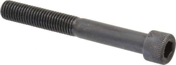 Holo-Krome - 1/4-28 UNF Hex Socket Drive, Socket Cap Screw - Alloy Steel, Black Oxide Finish, Partially Threaded, 2" Length Under Head - Exact Tool & Supply