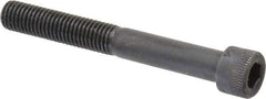 Holo-Krome - 1/4-28 UNF Hex Socket Drive, Socket Cap Screw - Alloy Steel, Black Oxide Finish, Partially Threaded, 2" Length Under Head - Exact Tool & Supply