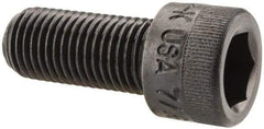 Holo-Krome - 7/16-20 UNF Hex Socket Drive, Socket Cap Screw - Alloy Steel, Black Oxide Finish, Fully Threaded, 1" Length Under Head - Exact Tool & Supply