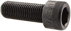 Holo-Krome - 7/16-20 UNF Hex Socket Drive, Socket Cap Screw - Alloy Steel, Black Oxide Finish, Fully Threaded, 1-1/4" Length Under Head - Exact Tool & Supply