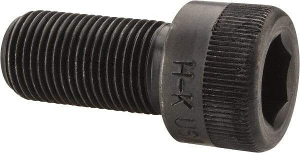 Holo-Krome - 7/16-20 UNF Hex Socket Drive, Socket Cap Screw - Alloy Steel, Black Oxide Finish, Fully Threaded, 1-1/2" Length Under Head - Exact Tool & Supply