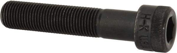 Holo-Krome - 1/2-20 UNF Hex Socket Drive, Socket Cap Screw - Alloy Steel, Black Oxide Finish, Partially Threaded, 2-1/2" Length Under Head - Exact Tool & Supply