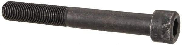 Holo-Krome - 1/2-20 UNF Hex Socket Drive, Socket Cap Screw - Alloy Steel, Black Oxide Finish, Partially Threaded, 4" Length Under Head - Exact Tool & Supply