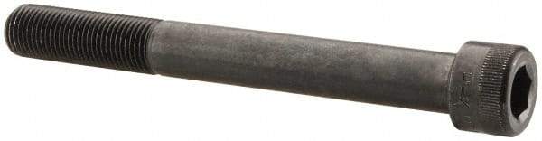 Holo-Krome - 1/2-20 UNF Hex Socket Drive, Socket Cap Screw - Alloy Steel, Black Oxide Finish, Partially Threaded, 4-1/2" Length Under Head - Exact Tool & Supply