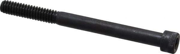 Holo-Krome - 1/4-20 UNC Hex Socket Drive, Socket Cap Screw - Alloy Steel, Black Oxide Finish, Partially Threaded, 3" Length Under Head - Exact Tool & Supply