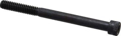 Holo-Krome - 1/4-20 UNC Hex Socket Drive, Socket Cap Screw - Alloy Steel, Black Oxide Finish, Partially Threaded, 3" Length Under Head - Exact Tool & Supply