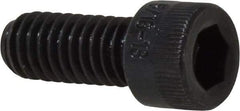 Holo-Krome - 5/16-18 UNC Hex Socket Drive, Socket Cap Screw - Alloy Steel, Black Oxide Finish, Fully Threaded, 3/4" Length Under Head - Exact Tool & Supply