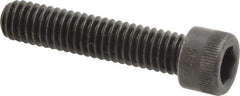 Holo-Krome - 5/16-18 UNC Hex Socket Drive, Socket Cap Screw - Alloy Steel, Black Oxide Finish, Fully Threaded, 1-1/2" Length Under Head - Exact Tool & Supply