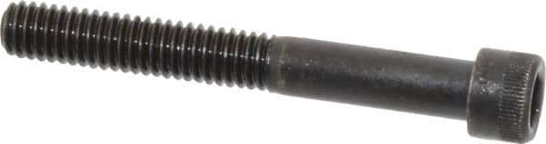 Holo-Krome - 5/16-18 UNC Hex Socket Drive, Socket Cap Screw - Alloy Steel, Black Oxide Finish, Partially Threaded, 2-1/2" Length Under Head - Exact Tool & Supply