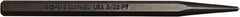Mayhew - 3/32" Center Punch - 4" OAL, Alloy Steel - Exact Tool & Supply