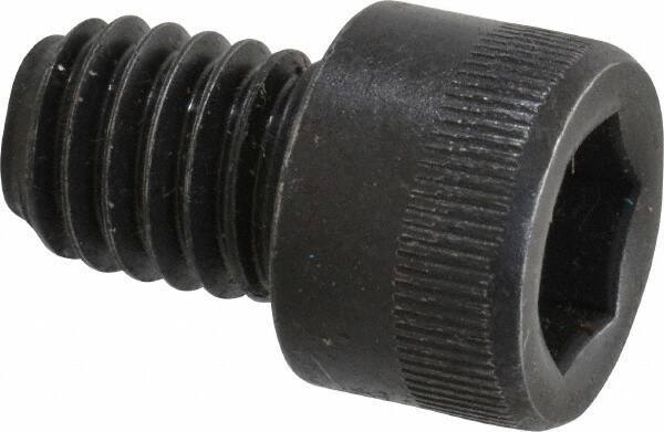 Holo-Krome - 3/8-16 UNC Hex Socket Drive, Socket Cap Screw - Alloy Steel, Black Oxide Finish, Fully Threaded, 1/2" Length Under Head - Exact Tool & Supply